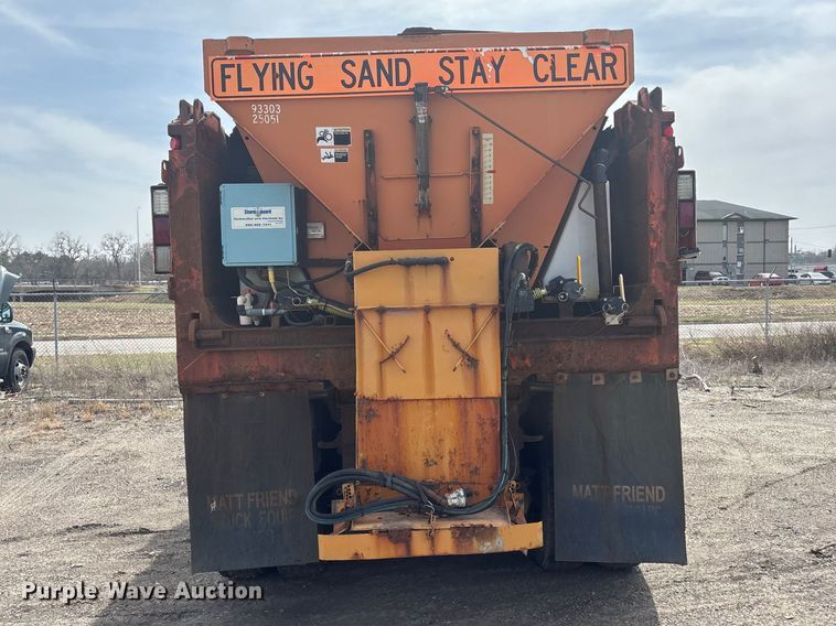 image for item EA4555 2007 International SF625 dump truck