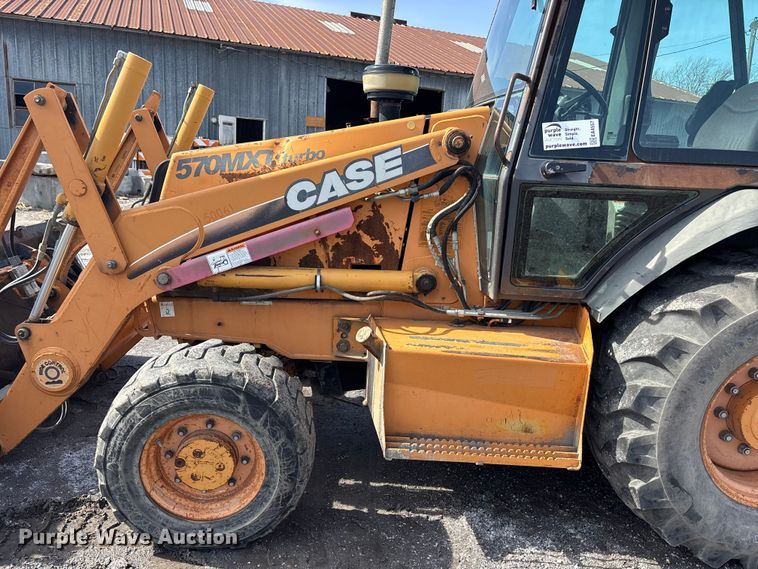 image for item EA4557 2004 Case 570 MXT landscape tractor