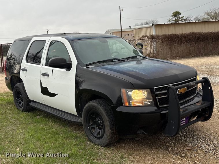 image for item EA7951 2012 Chevrolet Tahoe Police Interceptor SUV 