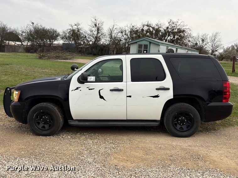image for item EA7951 2012 Chevrolet Tahoe Police Interceptor SUV 