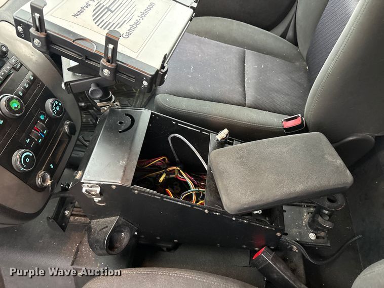 image for item EA7951 2012 Chevrolet Tahoe Police Interceptor SUV 