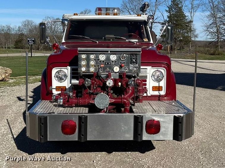 image for item ED2462 1969 GMC 6500 V-Eight pumper fire truck