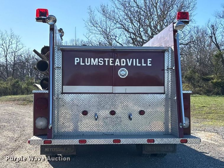 image for item ED2462 1969 GMC 6500 V-Eight pumper fire truck