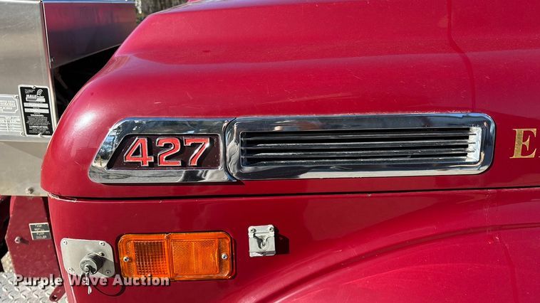 image for item ED2462 1969 GMC 6500 V-Eight pumper fire truck
