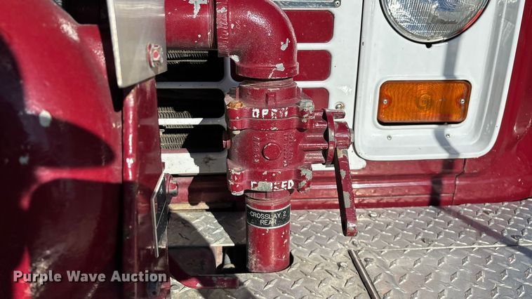 image for item ED2462 1969 GMC 6500 V-Eight pumper fire truck
