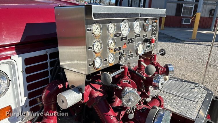 image for item ED2462 1969 GMC 6500 V-Eight pumper fire truck