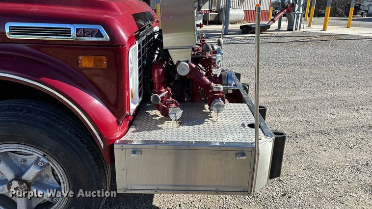 image for item ED2462 1969 GMC 6500 V-Eight pumper fire truck