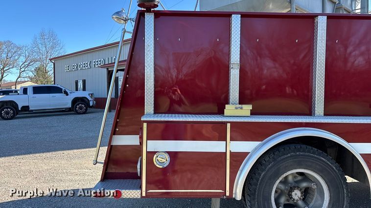 image for item ED2462 1969 GMC 6500 V-Eight pumper fire truck