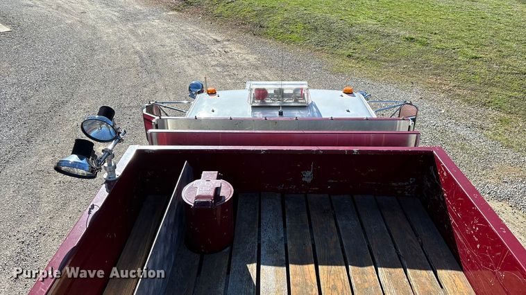 image for item ED2462 1969 GMC 6500 V-Eight pumper fire truck