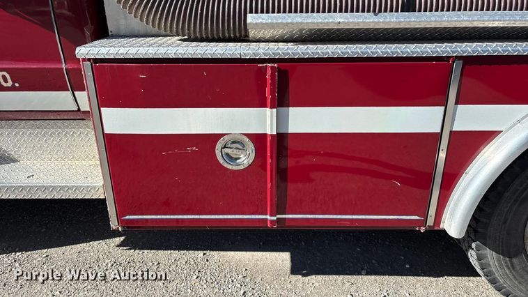 image for item ED2462 1969 GMC 6500 V-Eight pumper fire truck
