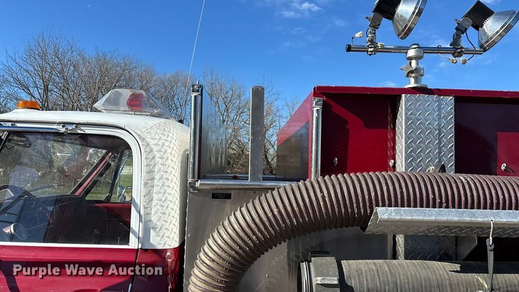 image for item ED2462 1969 GMC 6500 V-Eight pumper fire truck