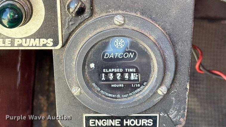 image for item ED2462 1969 GMC 6500 V-Eight pumper fire truck