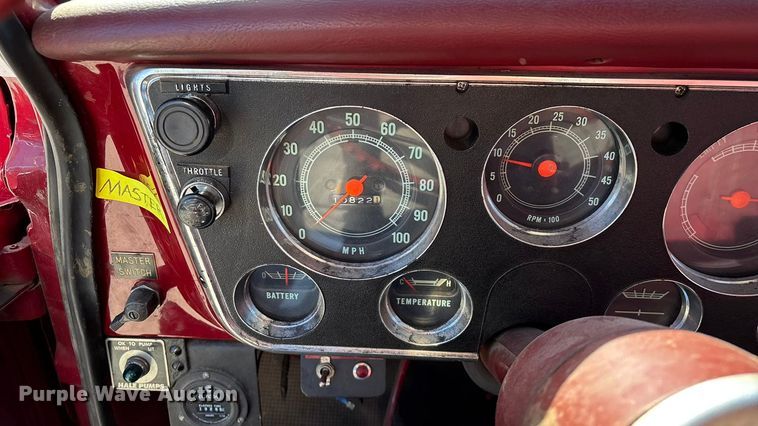 image for item ED2462 1969 GMC 6500 V-Eight pumper fire truck