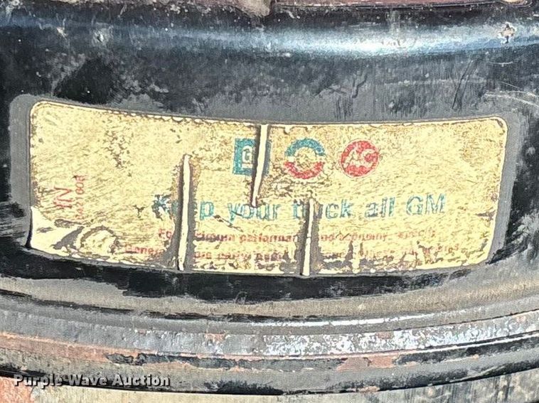 image for item ED2462 1969 GMC 6500 V-Eight pumper fire truck