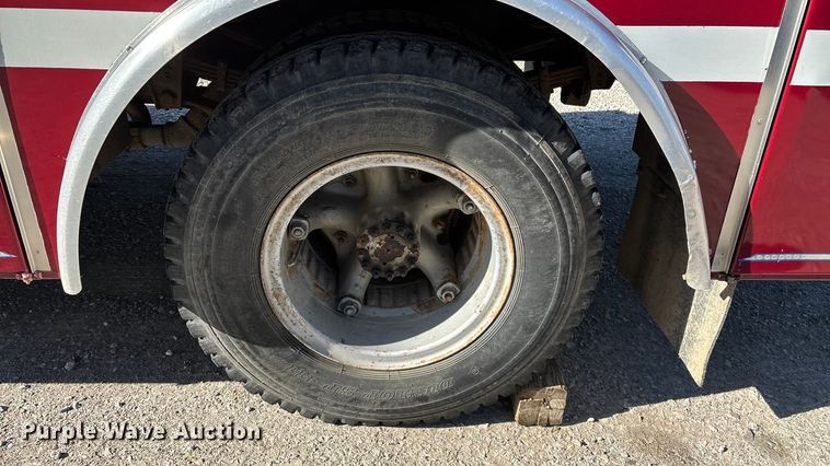 image for item ED2462 1969 GMC 6500 V-Eight pumper fire truck