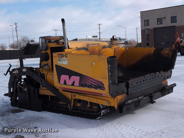 image for item EG2731 2011 Mauldin 1750C paver