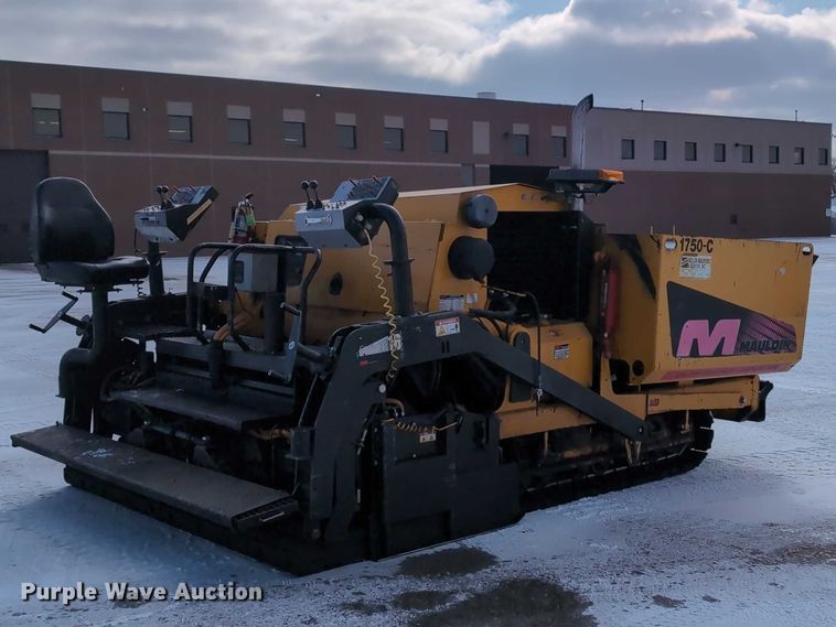 image for item EG2731 2011 Mauldin 1750C paver