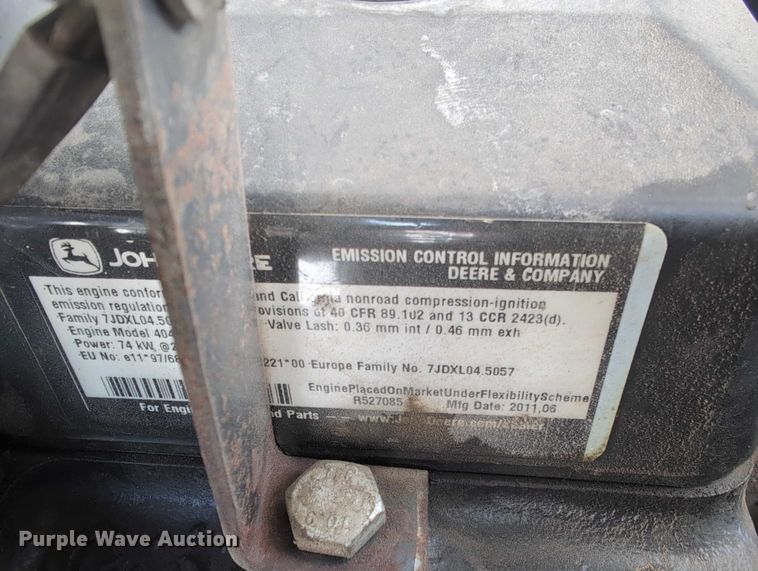 image for item EG2731 2011 Mauldin 1750C paver