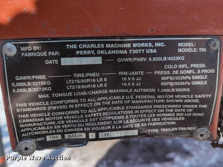 image for item EG2732 2005 Ditch Witch FX30S vacuum excavator