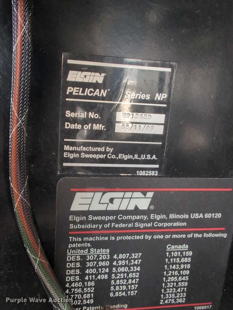 image for item EG2734 2009 Elgin Pelican NP street sweeper