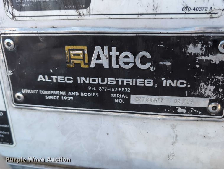 image for item EG2736 2009 Ford F450 Super Duty bucket truck