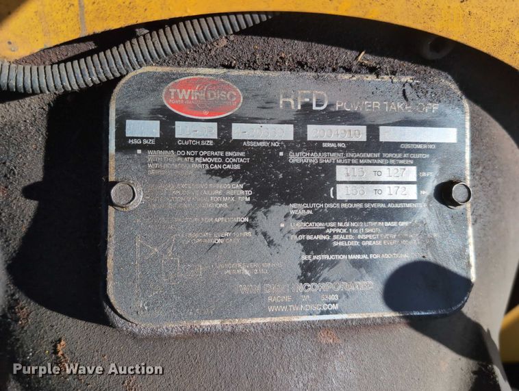 image for item EG2740 2009 Wausau MP-3D snow blower