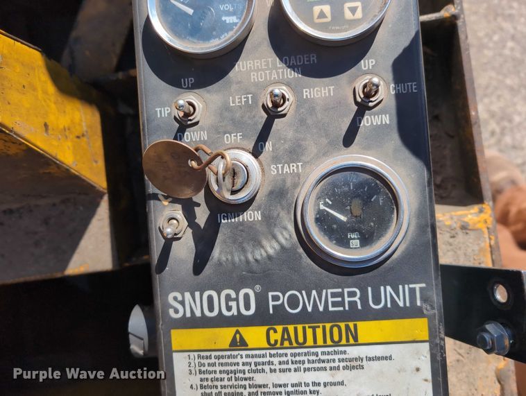 image for item EG2740 2009 Wausau MP-3D snow blower