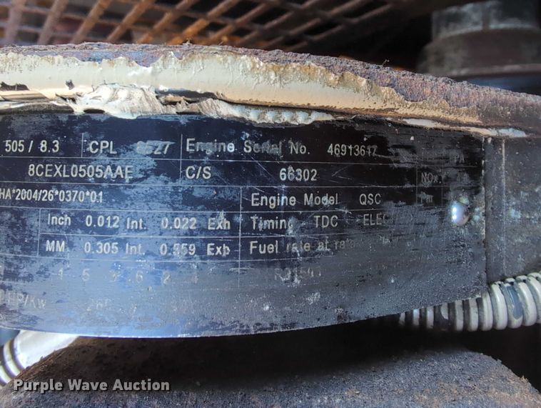 image for item EG2740 2009 Wausau MP-3D snow blower