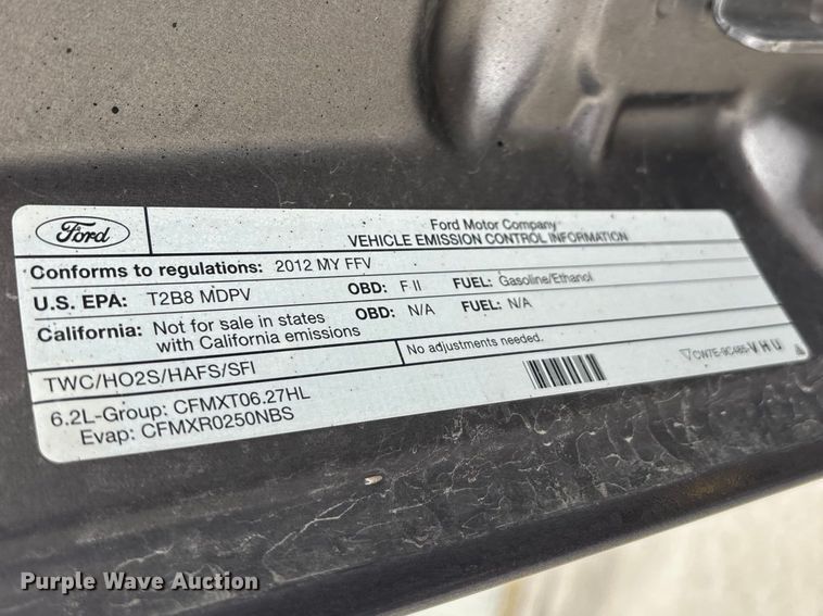 image for item EM5014 2012 Ford F250 Super Duty pickup truck