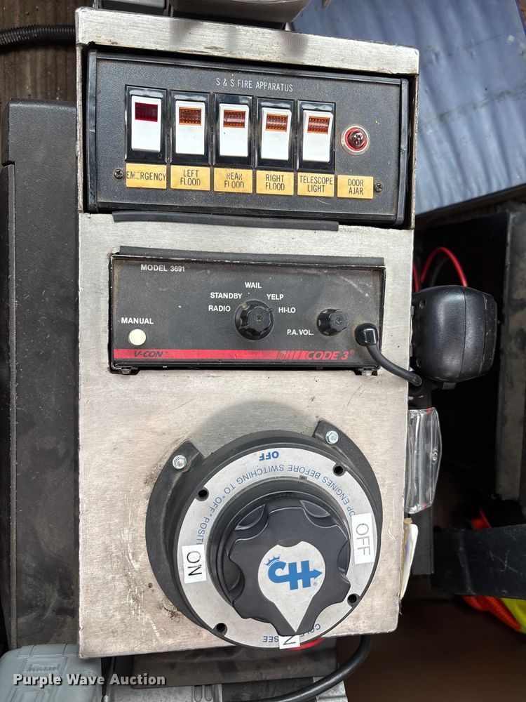 image for item EM5039 1988 Ford L9000 tanker fire truck