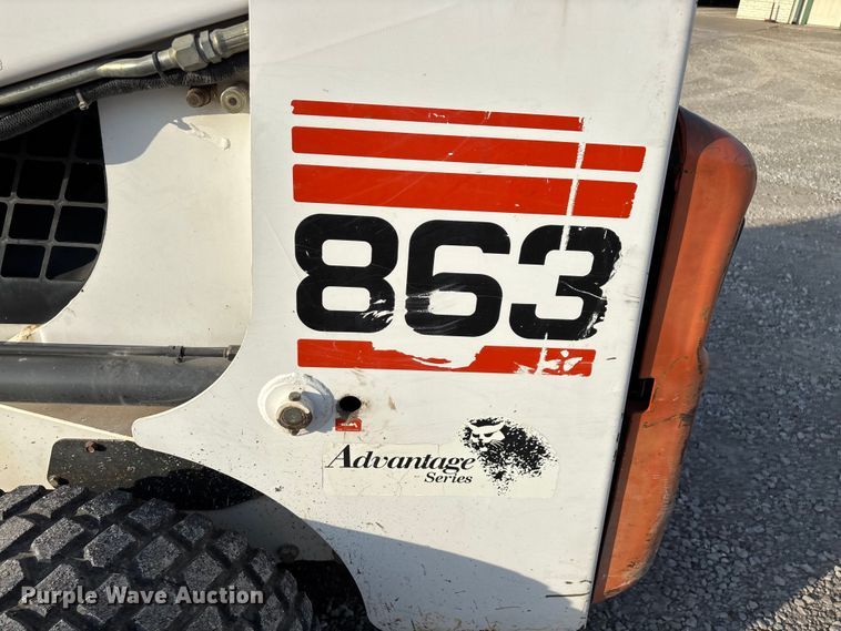 image for item EN5994 1999 Bobcat 863 skid steer loader
