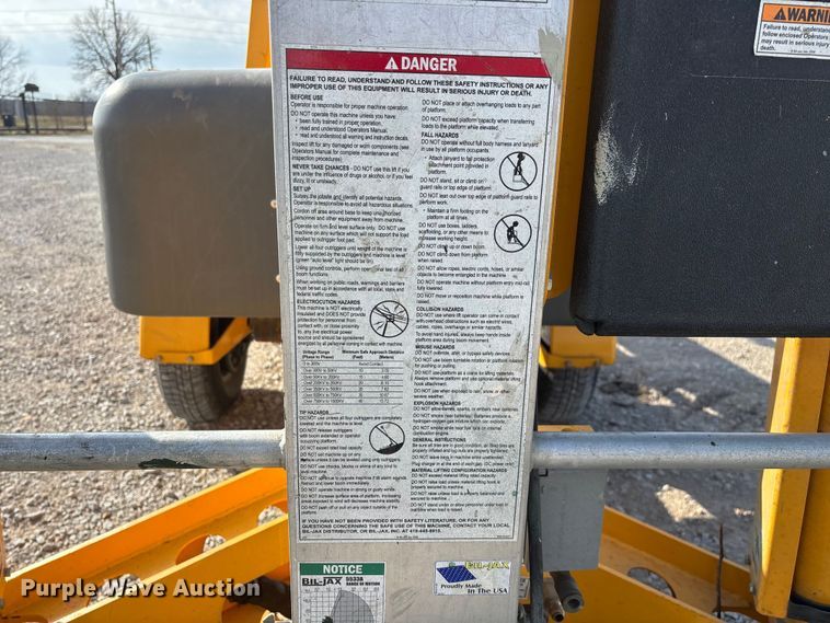 image for item EN5995 2008 Bil-Jax 5533A boom lift