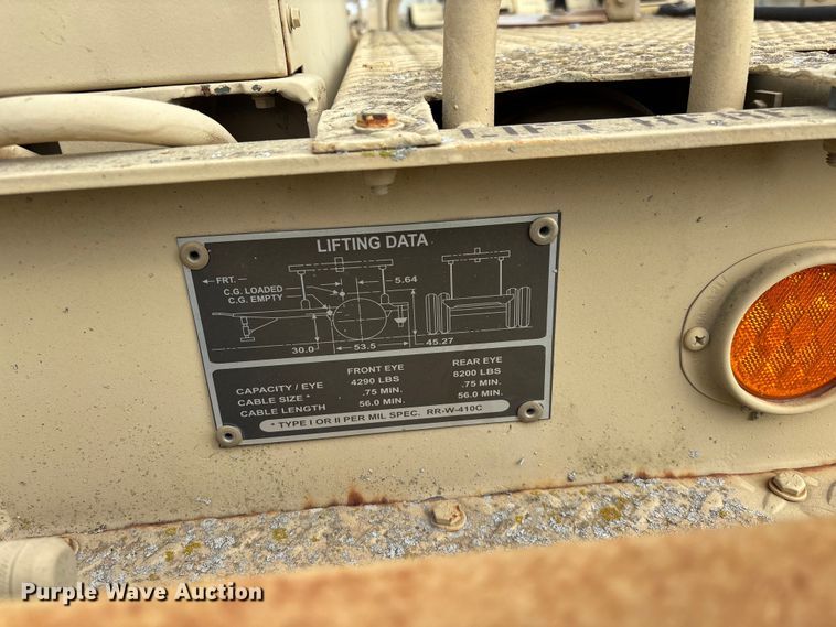 image for item EN5996 U.S. Department of Defense MEP-805A generator