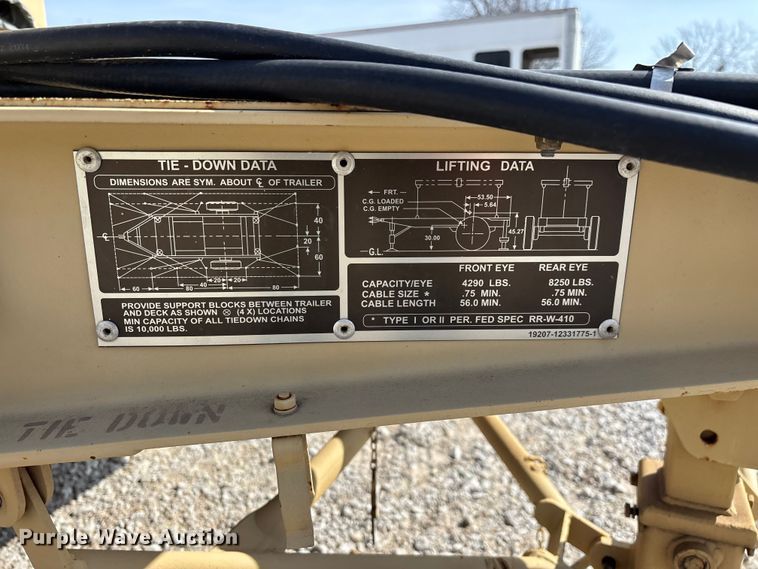 image for item EN5997 US Department of Defense MEP-804A generator