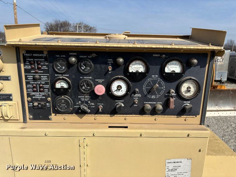 image for item EN5997 US Department of Defense MEP-804A generator