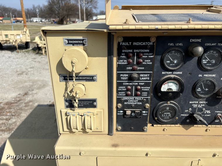 image for item EN5997 US Department of Defense MEP-804A generator
