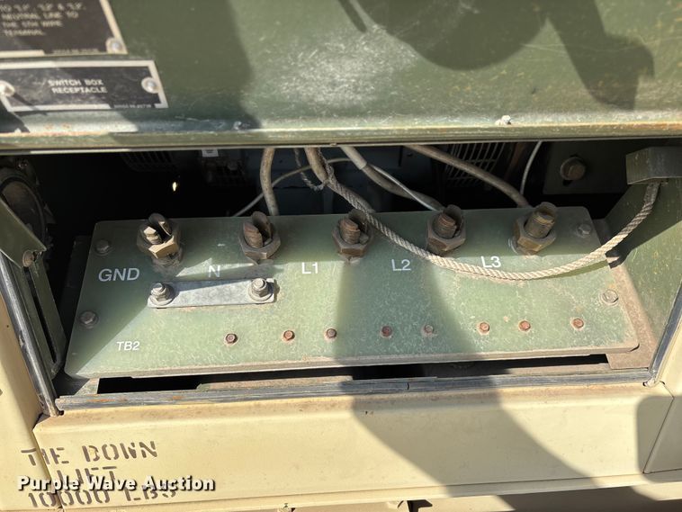 image for item EN5997 US Department of Defense MEP-804A generator