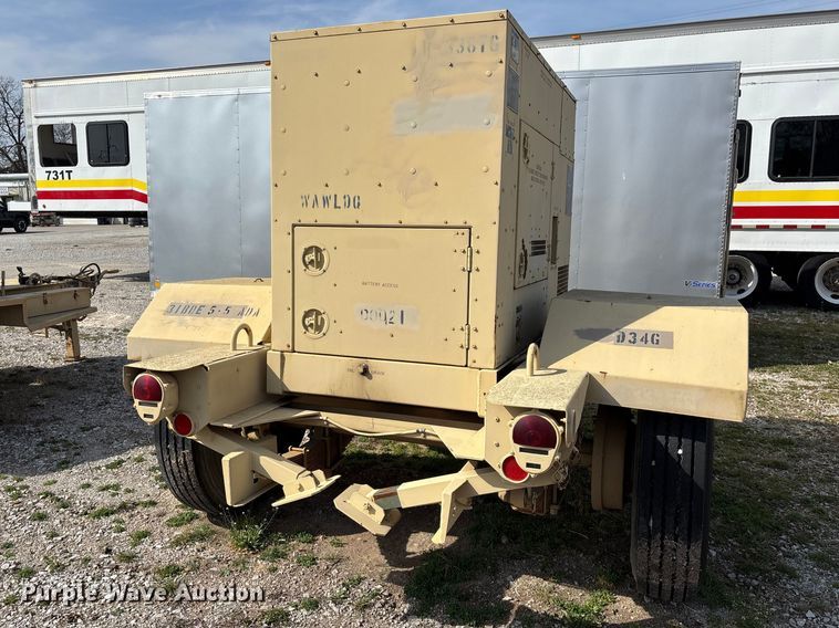 image for item EN5998 U.S Department of Defense MEP-804A generator