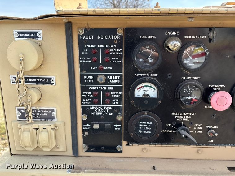 image for item EN5999 U.S Department of Defense MEP-804A  generator