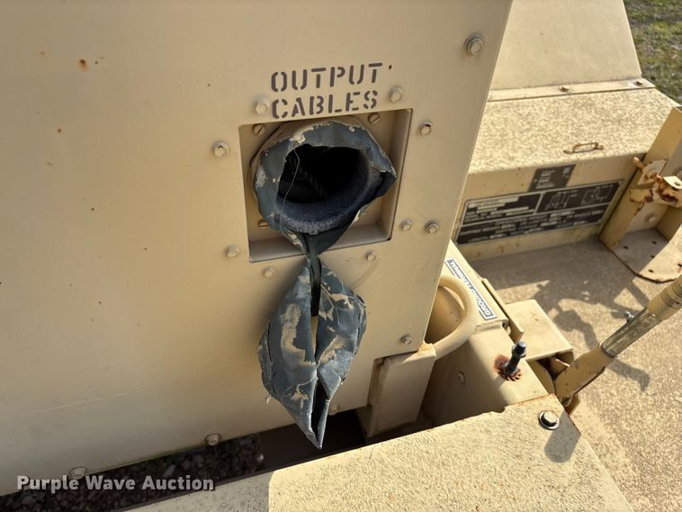 image for item EN5999 U.S Department of Defense MEP-804A  generator