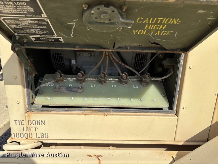 image for item EN5999 U.S Department of Defense MEP-804A  generator