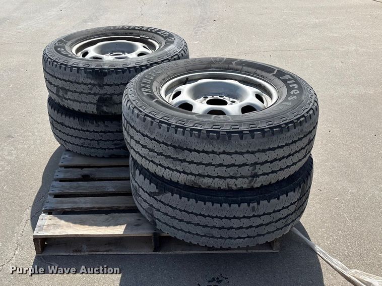 image for item EO4007 (4) wheels and tires