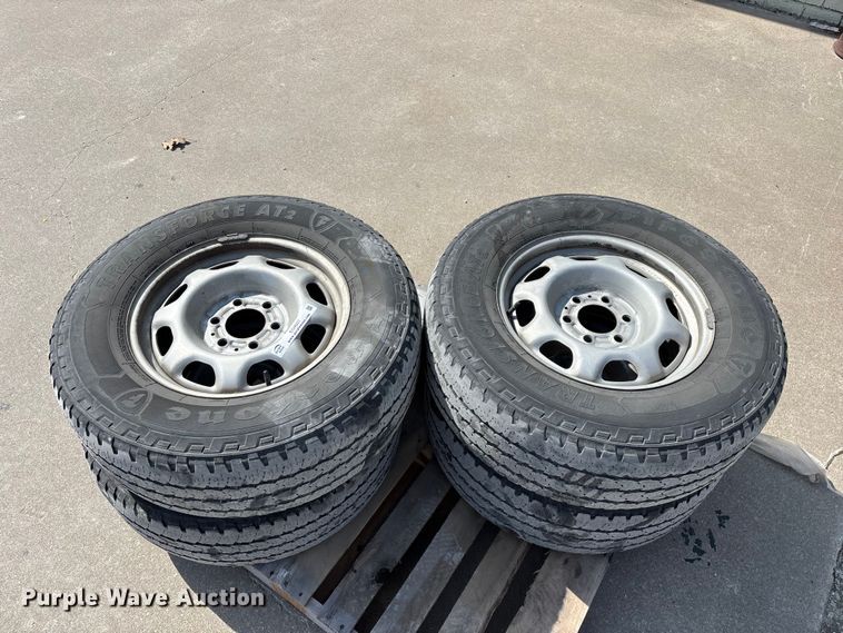 image for item EO4007 (4) wheels and tires