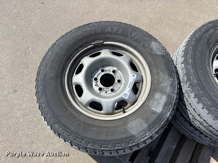 image for item EO4007 (4) wheels and tires