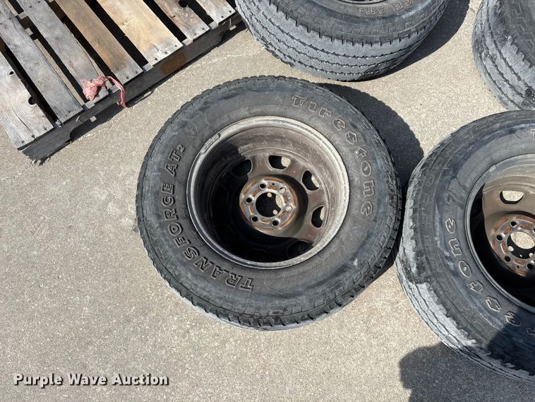 image for item EO4007 (4) wheels and tires