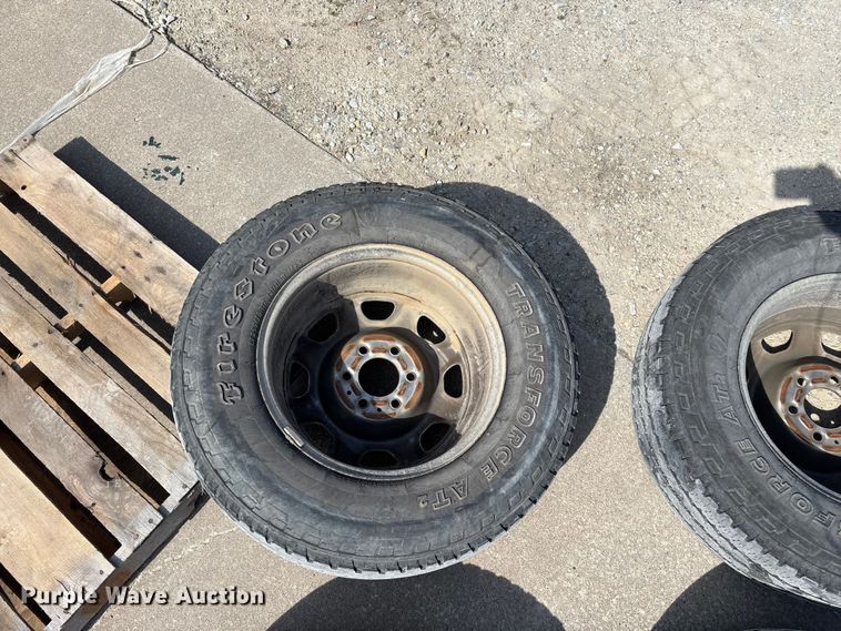 image for item EO4007 (4) wheels and tires