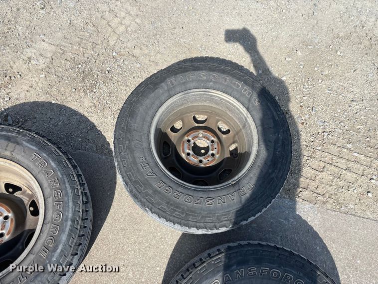 image for item EO4007 (4) wheels and tires