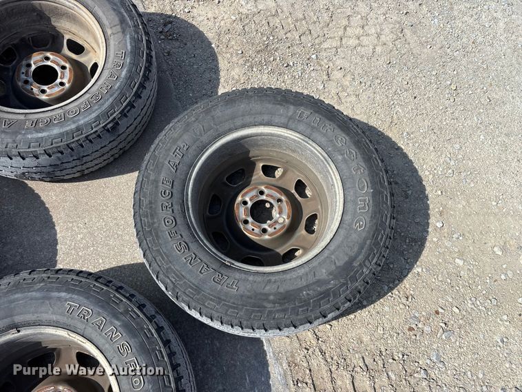 image for item EO4007 (4) wheels and tires