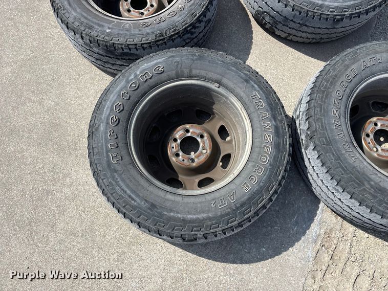 image for item EO4007 (4) wheels and tires