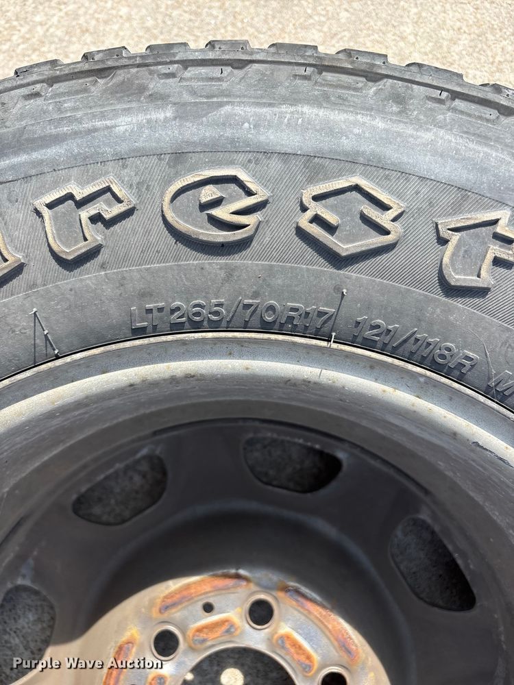 image for item EO4007 (4) wheels and tires